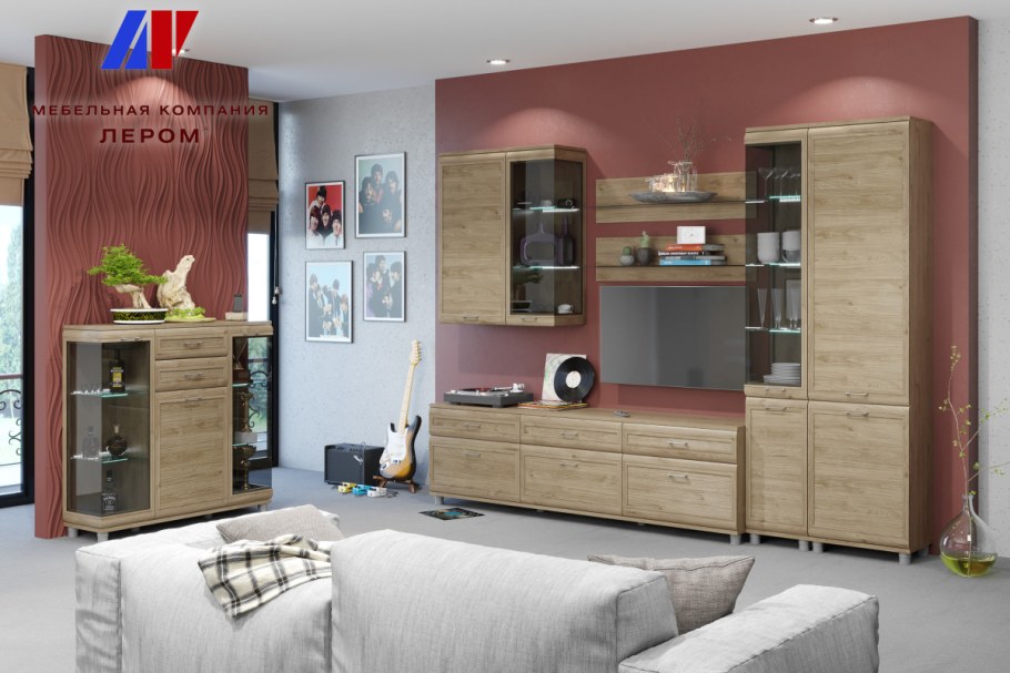 Спальня Мелисса Лером дуб беленый