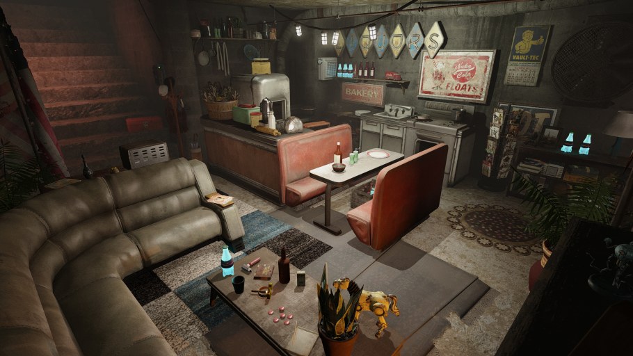 Комната в стиле фоллаут 4