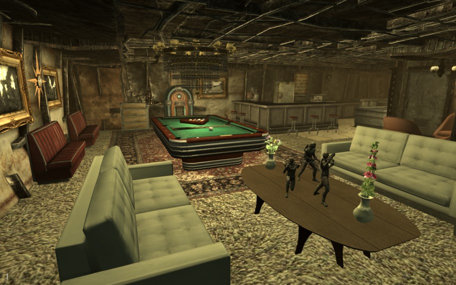 Комната в стиле фоллаут 4