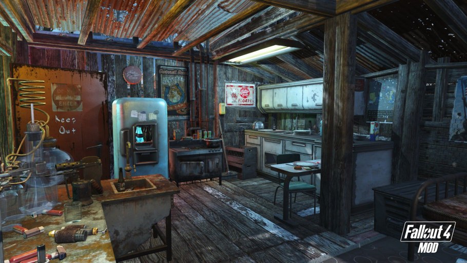 Интерьеры фоллаут три