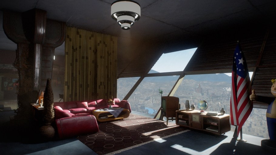 Комната в стиле фоллаут 4