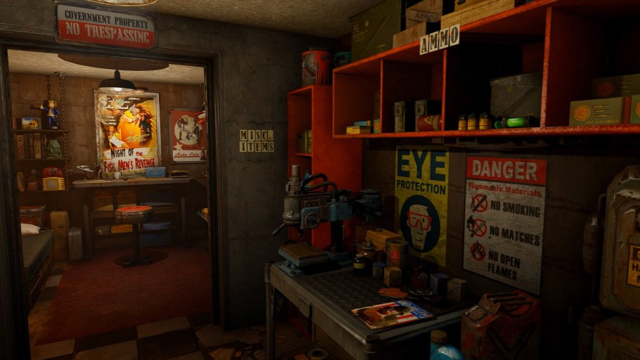 Фоллаут убежище интерьер
