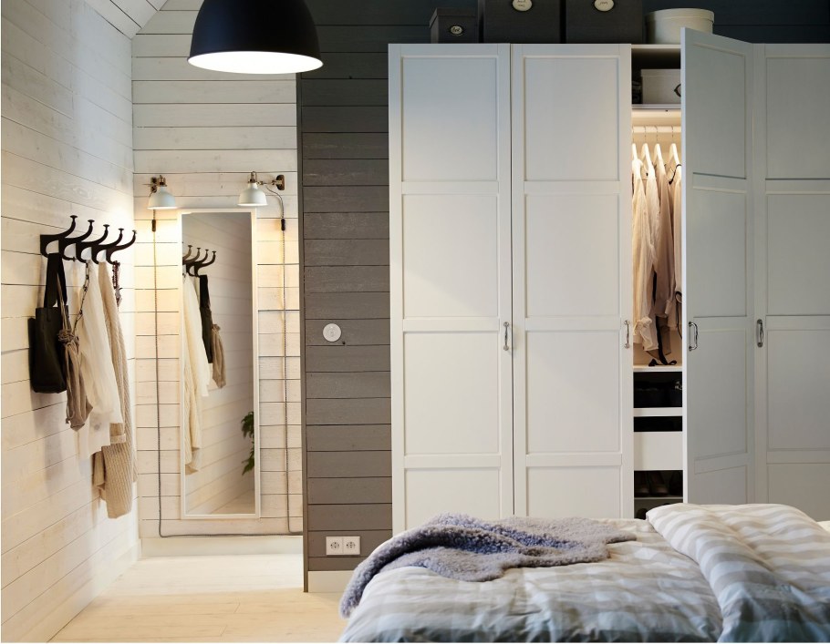 Икеа ПАКС В прихожей