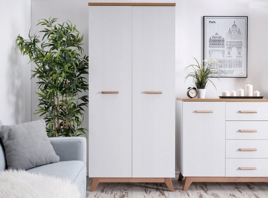 Шкаф Сканди на ножках