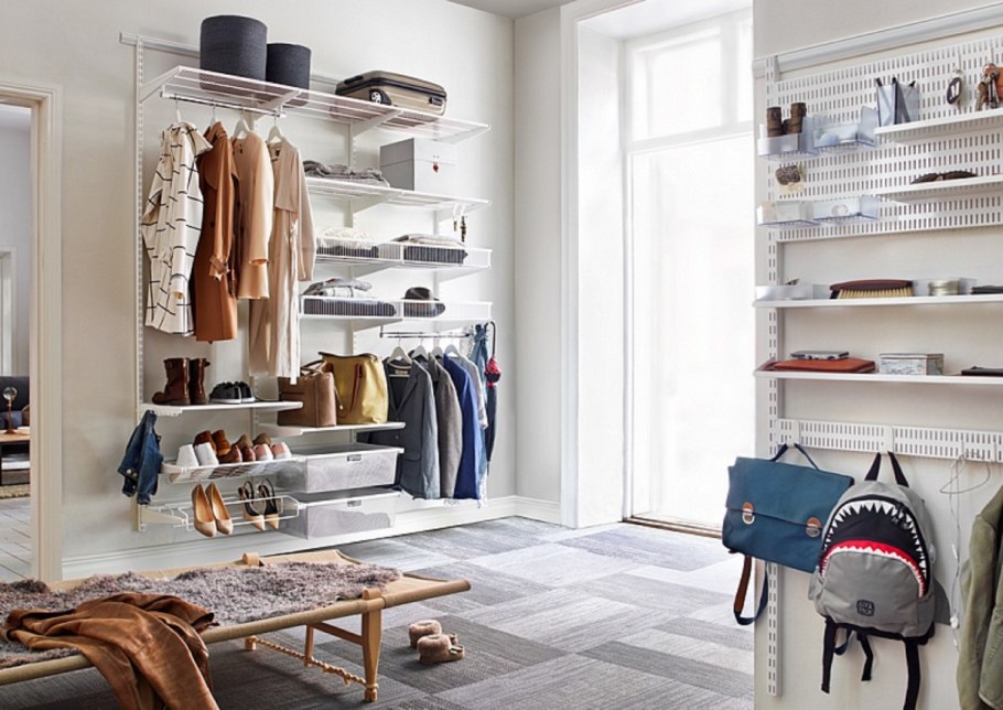 Шведская гардеробная Elfa