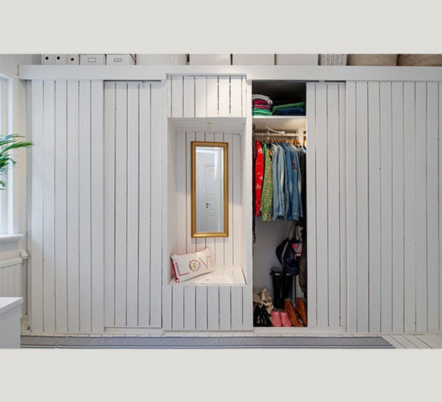 Шкаф в скандинавском стиле