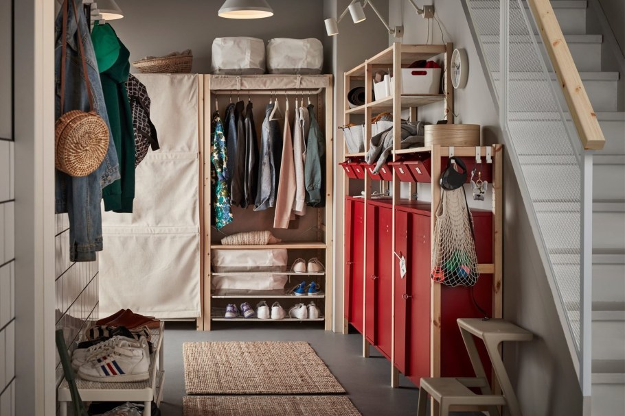 Гардеробная Ивар икеа