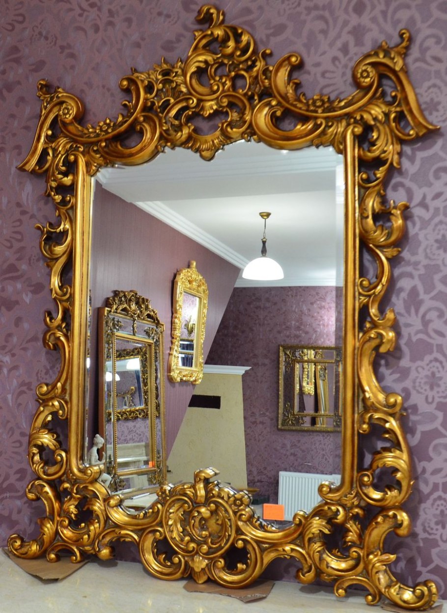 Зеркало "Жаклин" Antique Gold/28