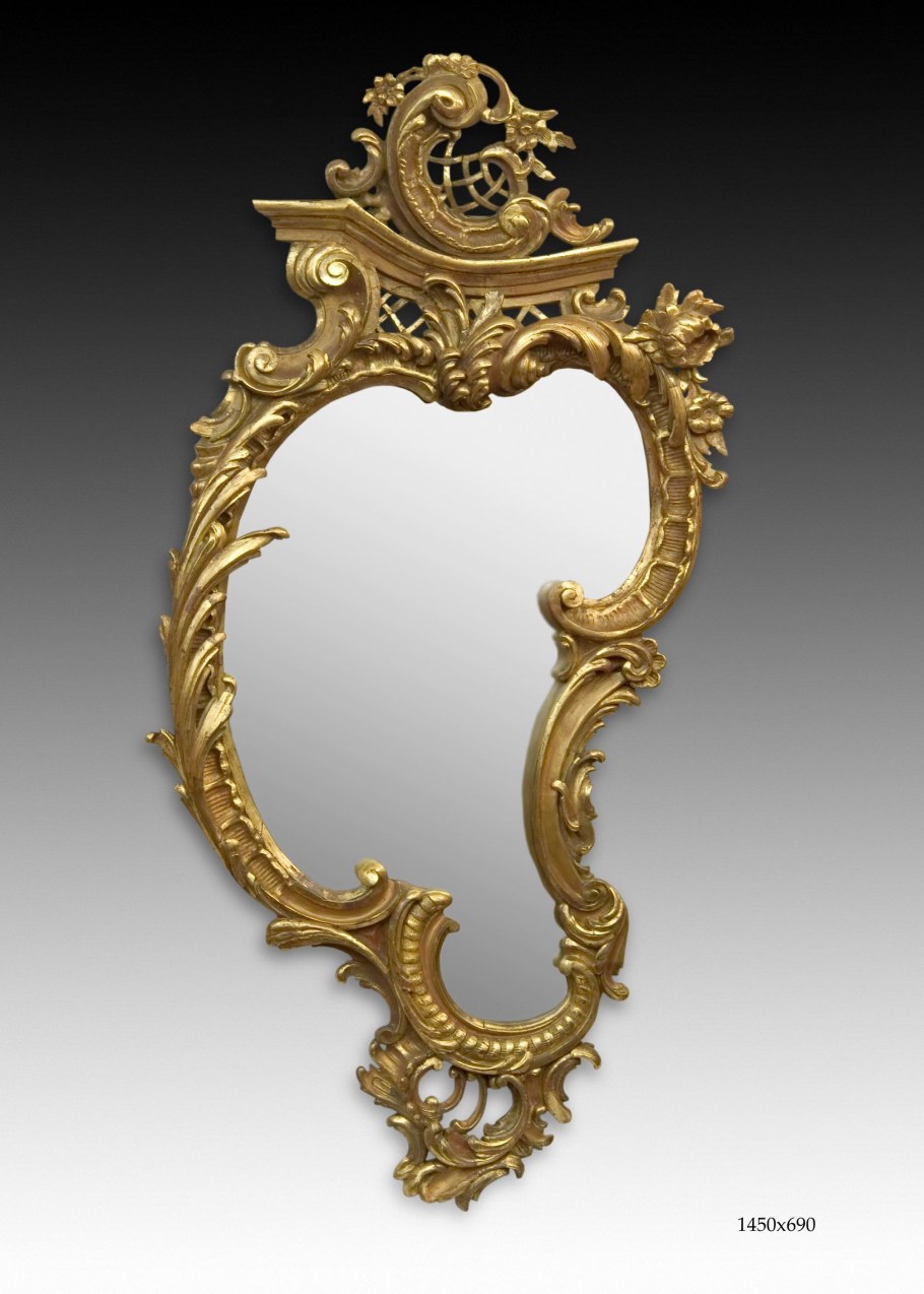 Зеркало в стиле Барокко