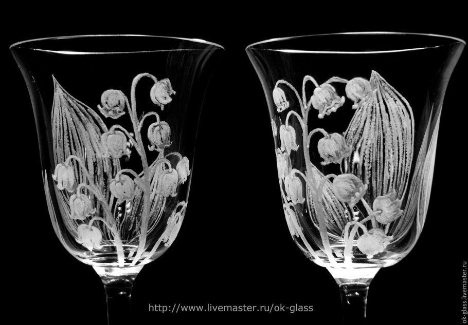 Лазерная гравировка стекла