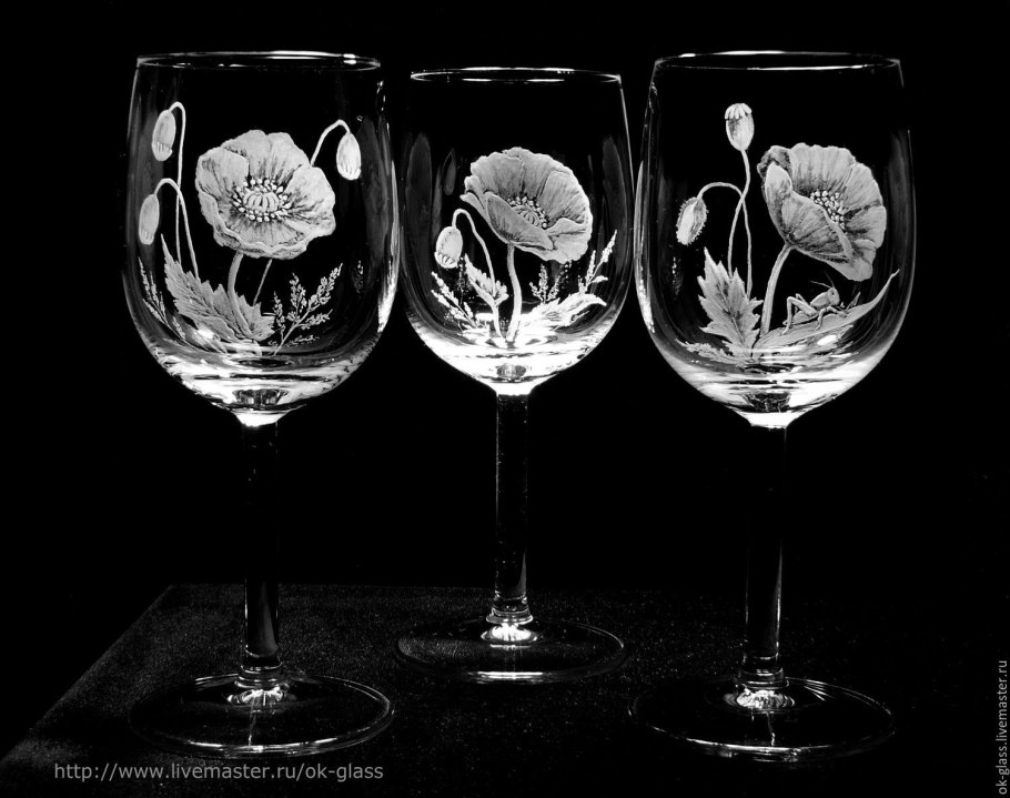 Гравировка на бокалах