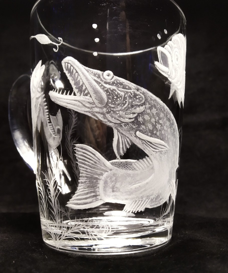 Художественная резьба по стеклу