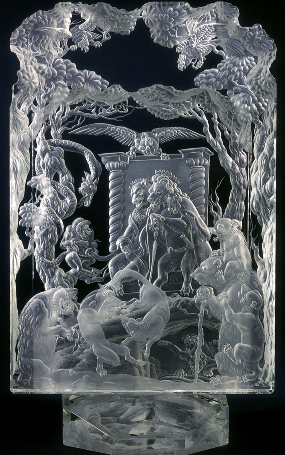 Художественная гравировка стекла