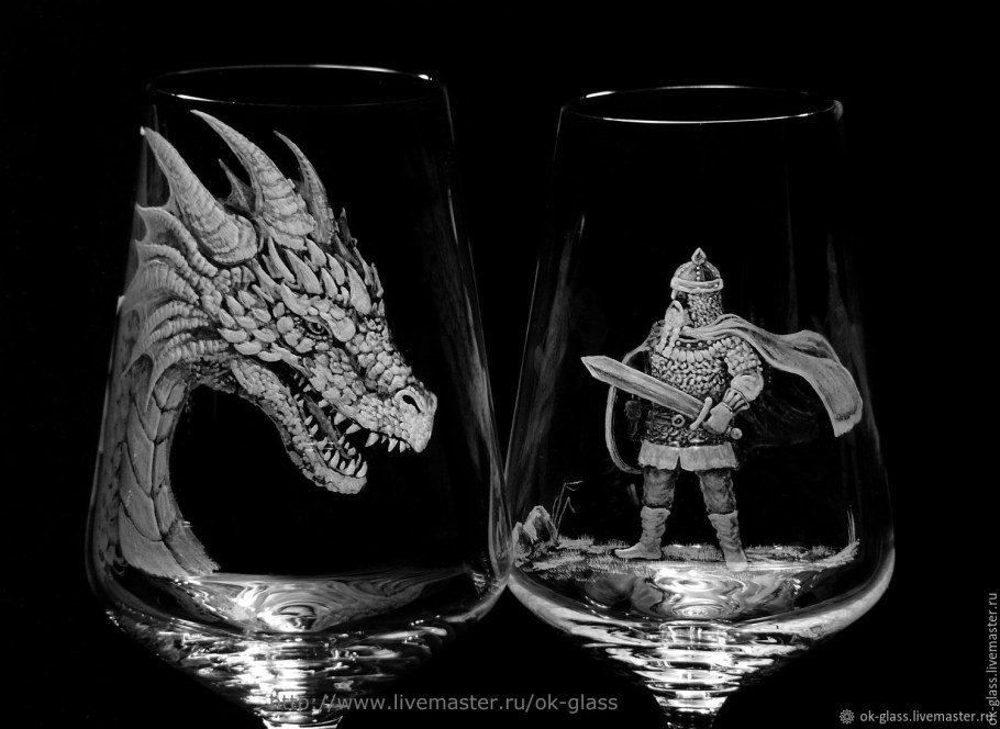 Гравировка по стеклу