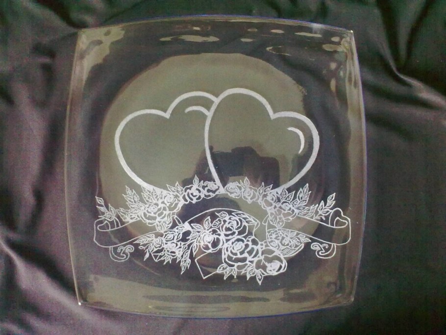 Гравировка на стекле