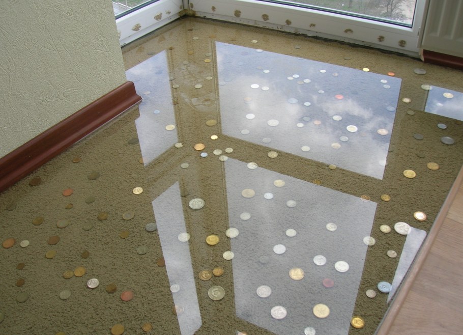 Эпоксидный наливной пол Леруа