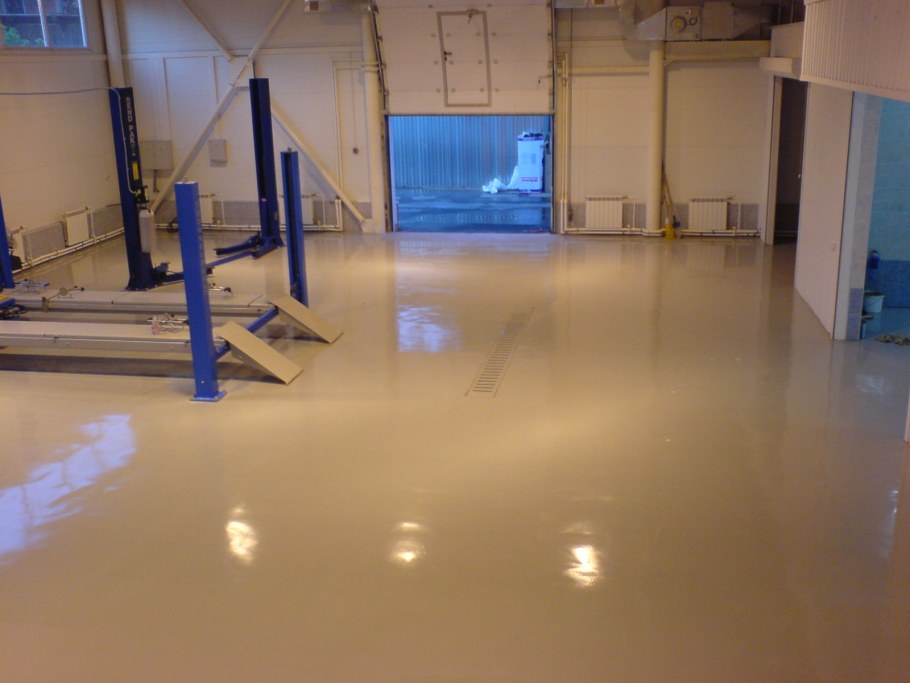 Метилметакрилатный наливной пол