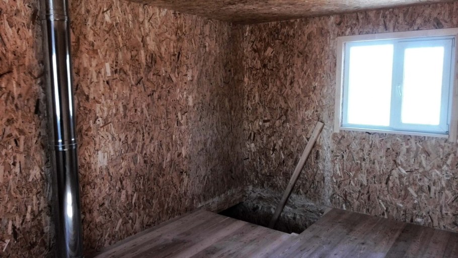 Отделка ОСП изнутри