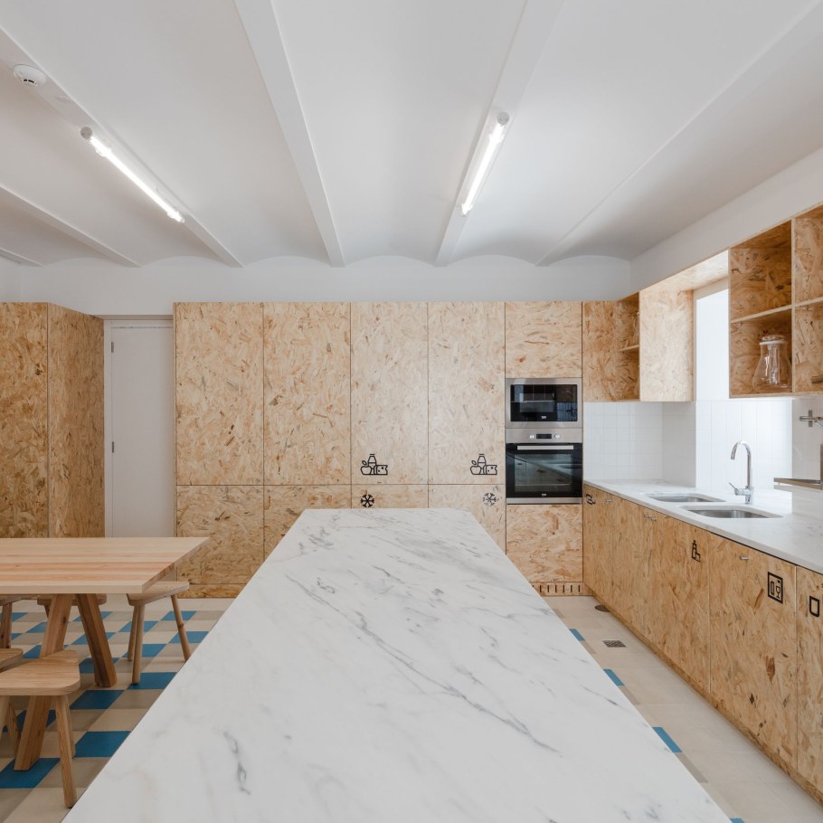 ОСБ плита в интерьере