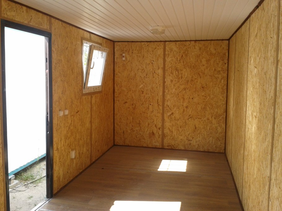 Чердак обшитый ОСП