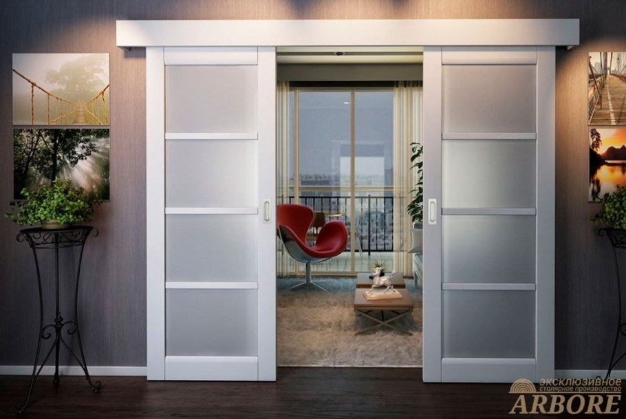 Раздвижные двери межкомнатные Волховец