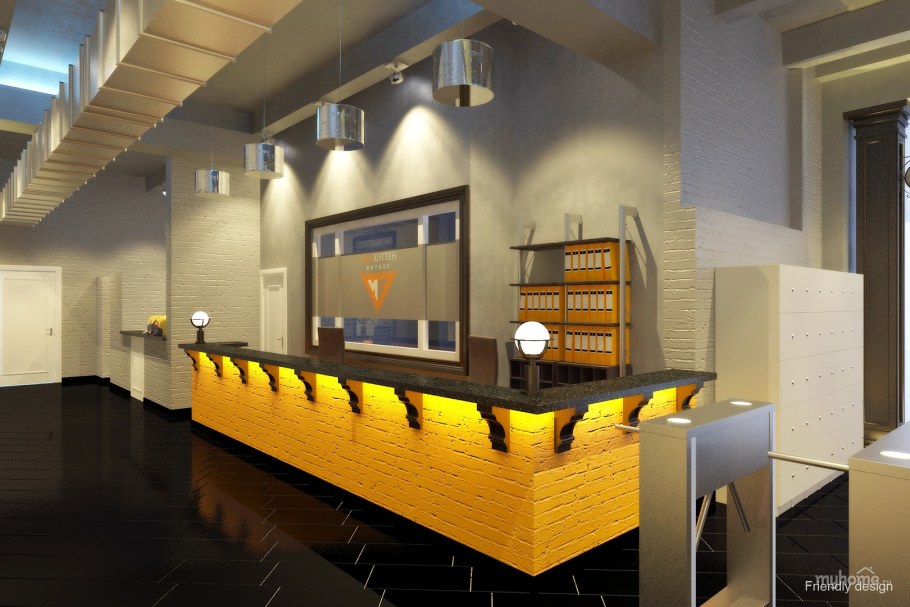 Ресепшн спортзала