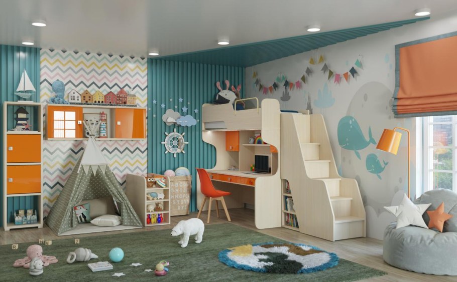 Лазурит компьютерный стол Тиана