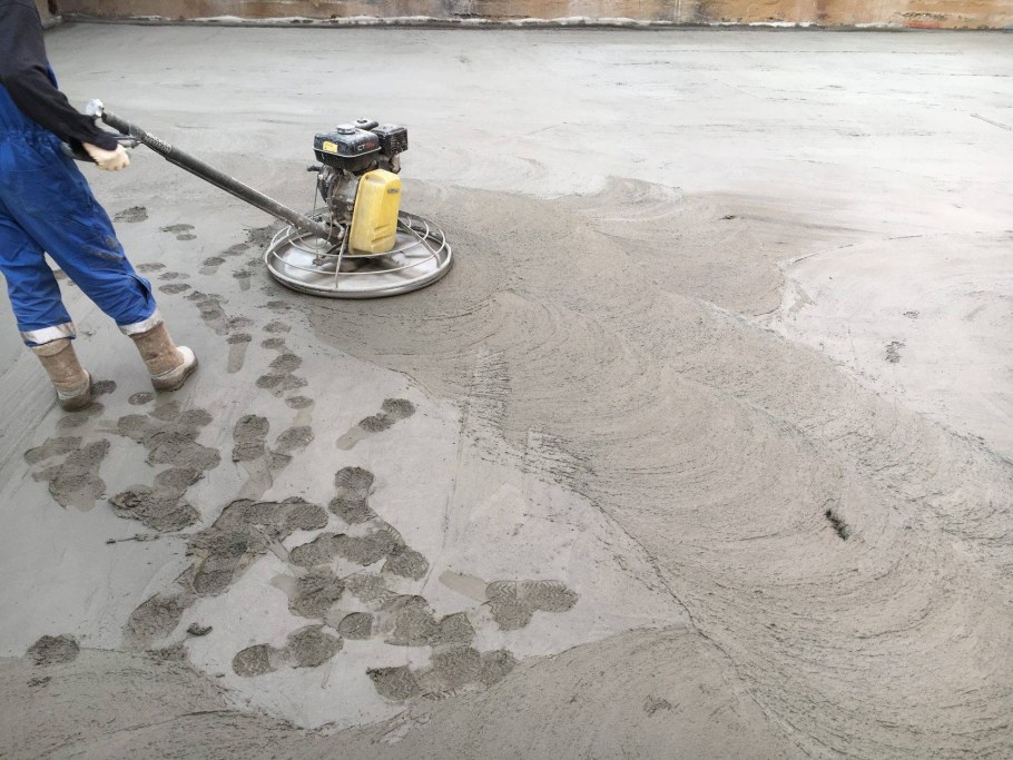 Шлифовка бетонного пола