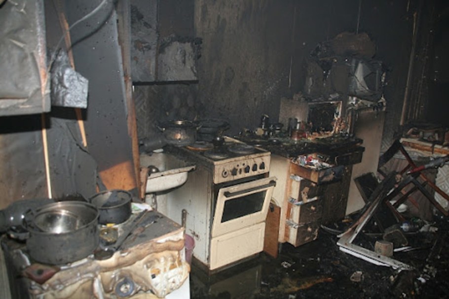 Пожар на кухне