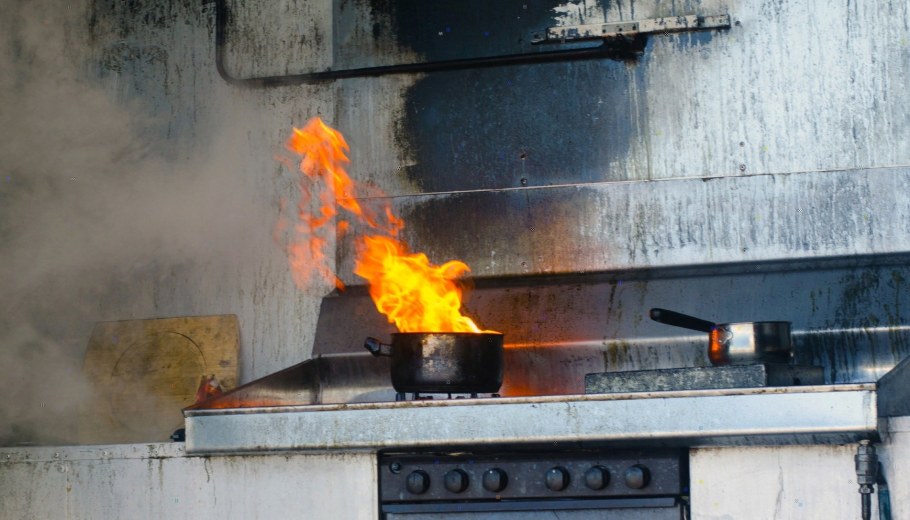 Огонь на кухне