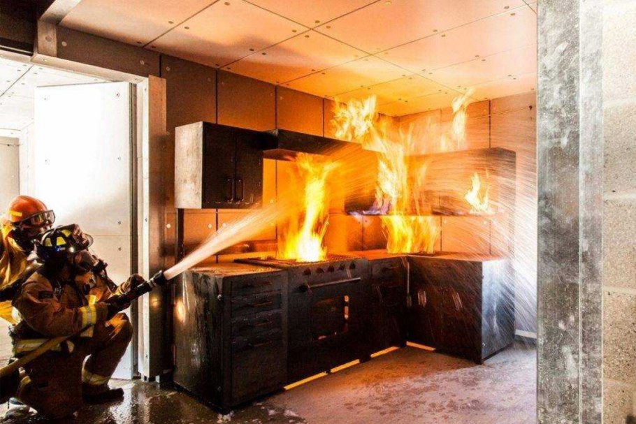 Сожженная кухня