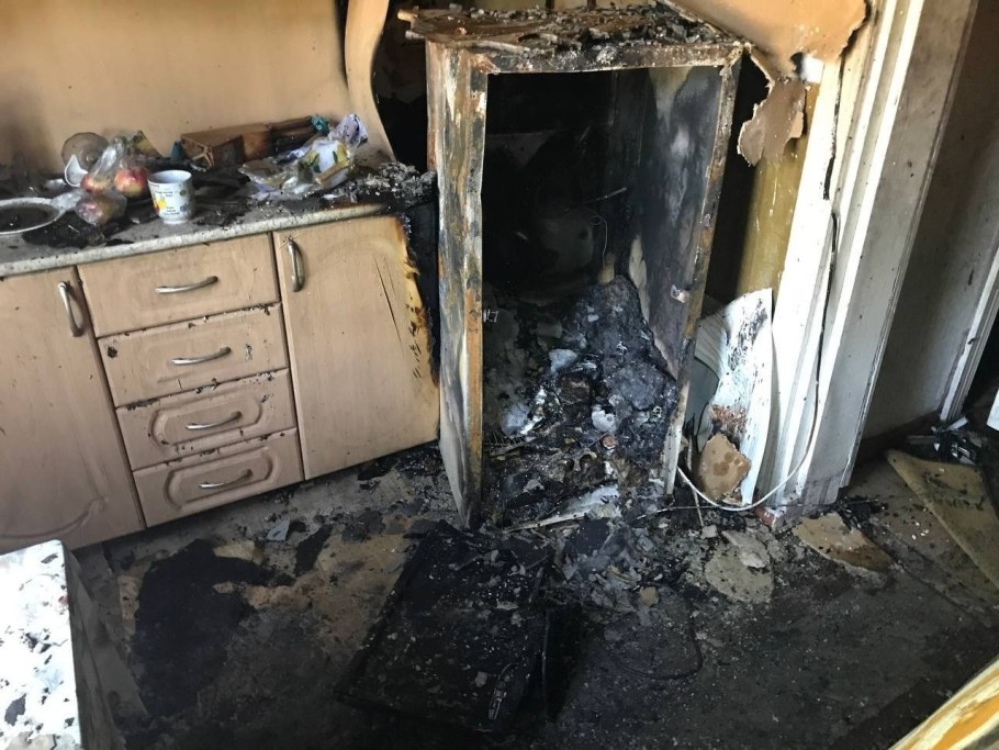 Пожар в Череповце 26 июля