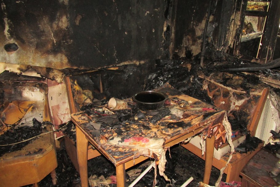 Сгоревший дом во сне