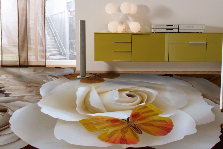 Фрески на полу