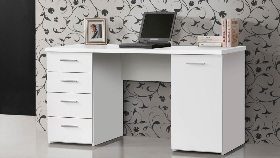 Стол письменный simple 160cm (z36025) белый Invicta і