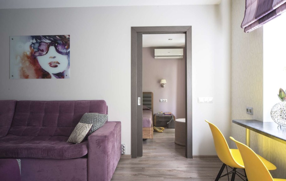 Проходная гостиная в квартире