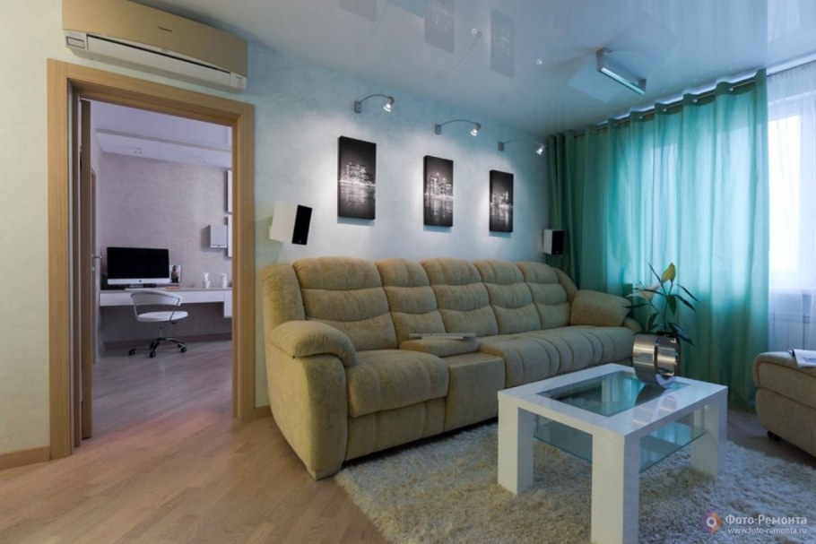 Перепланировка хрущёвки 45 кв. м