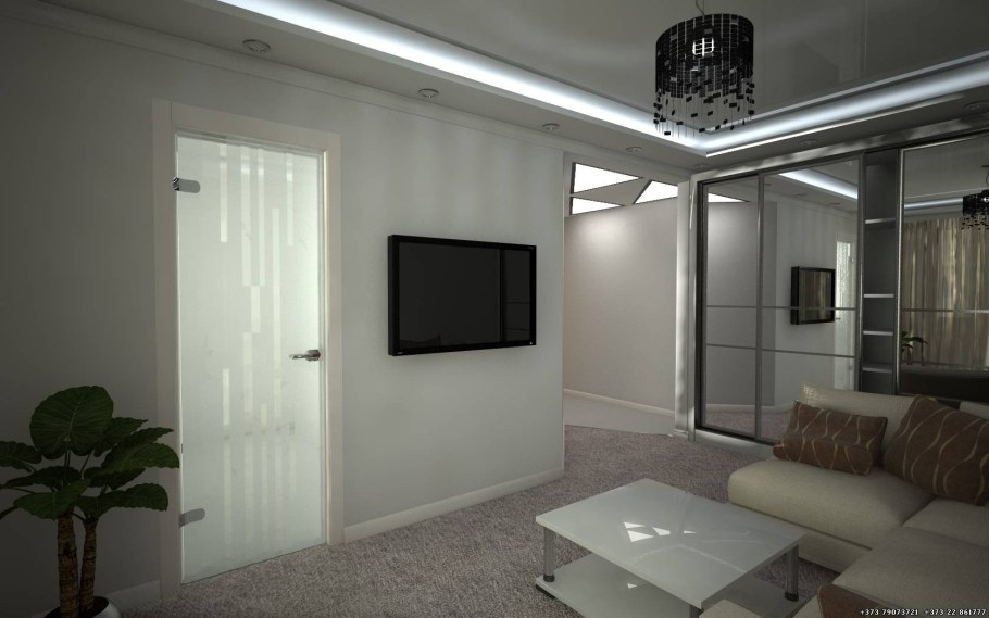 Гостиная в хрущевке