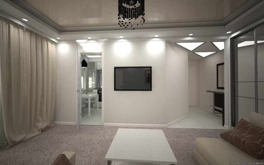 Интерьер хрущёвки 2 комнаты смежные