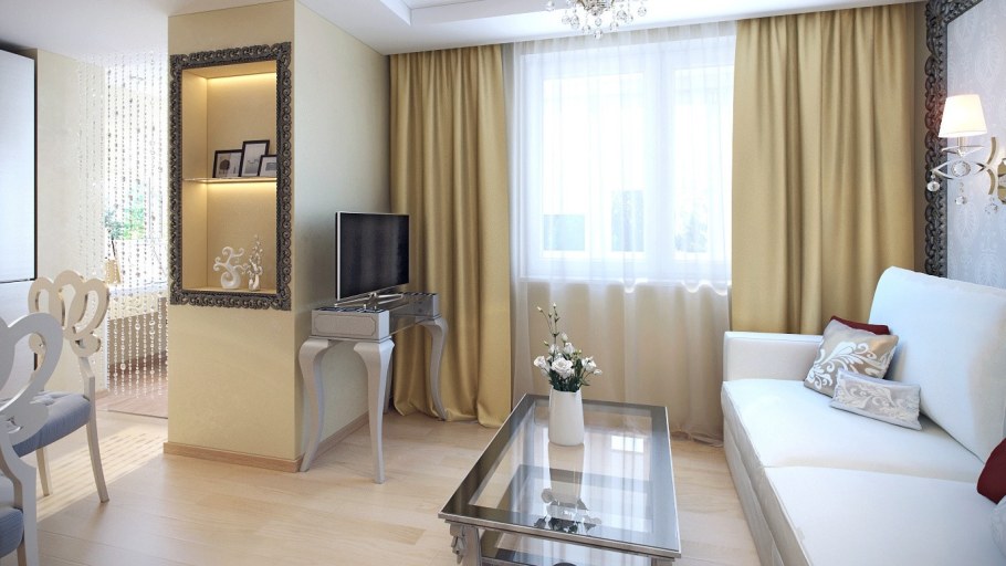 Интерьер хрущёвки 2 комнаты