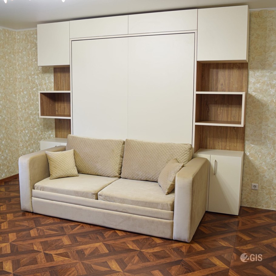 Стенка кровать трансформер двуспальная