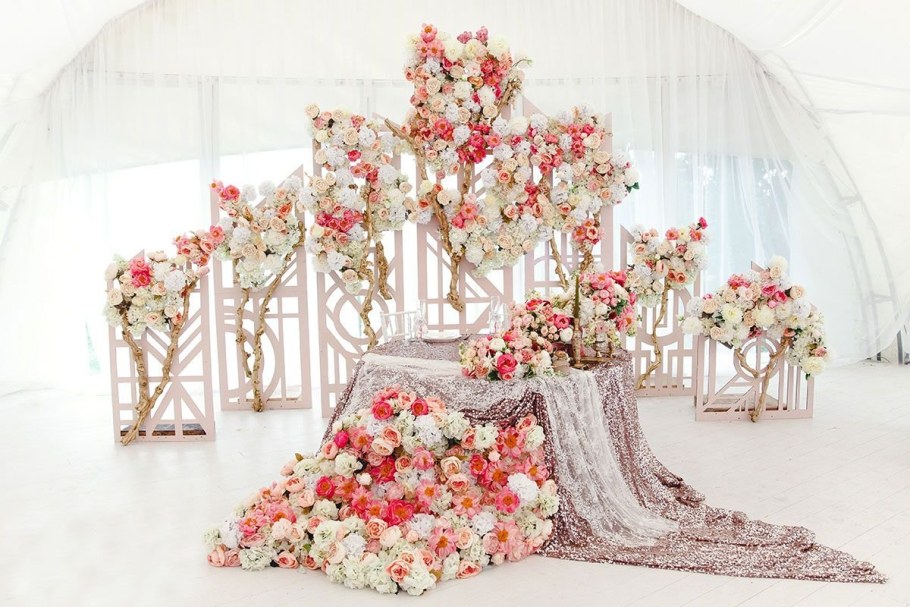 Декорации на свадьбу