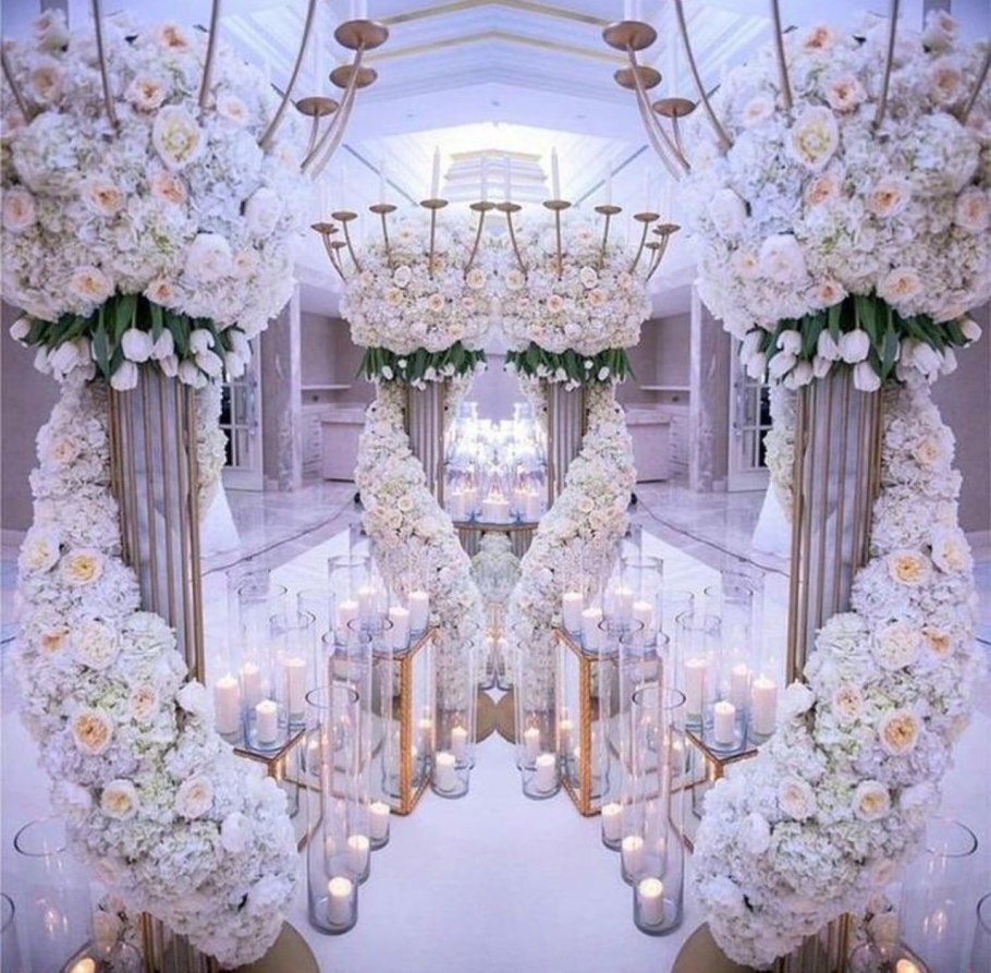 Шикарный свадебный декор