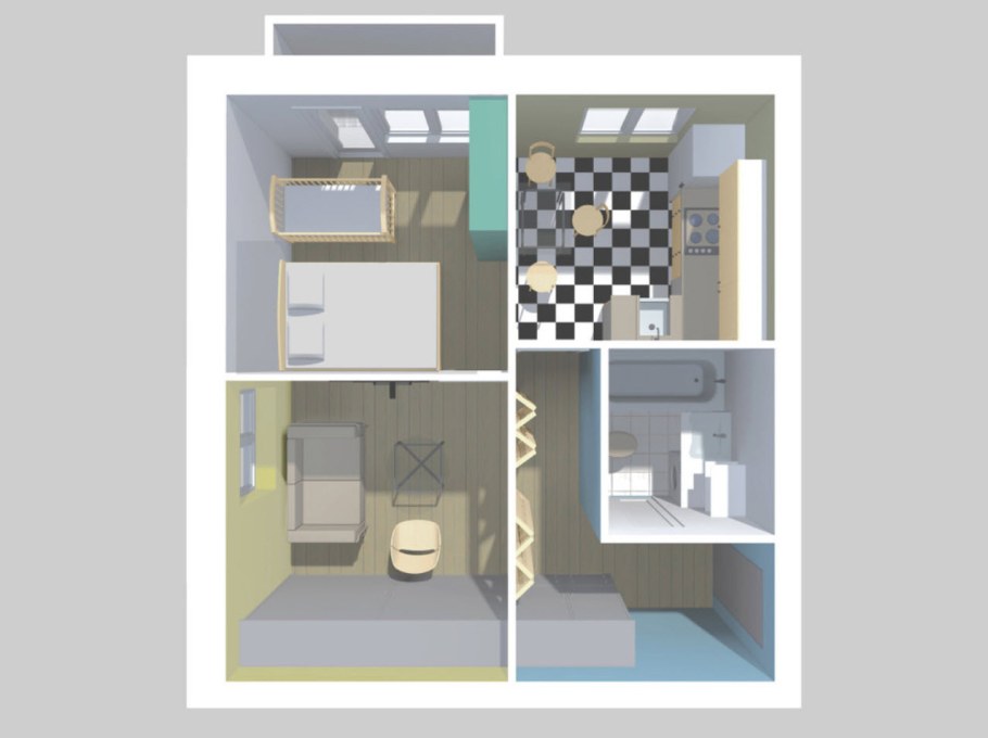 Хрущевка 1-511 перепланировка