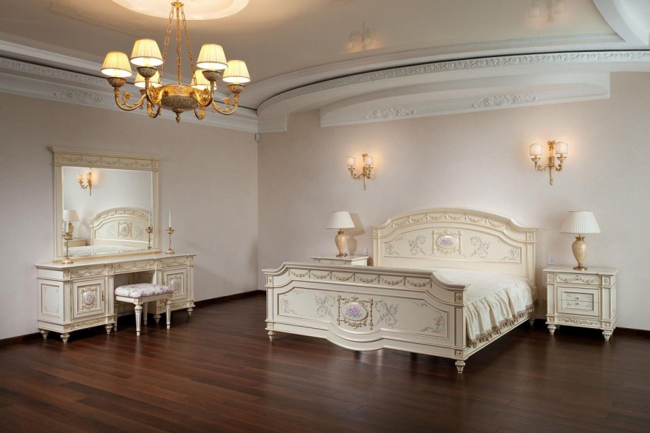 Спальня слоновая кость