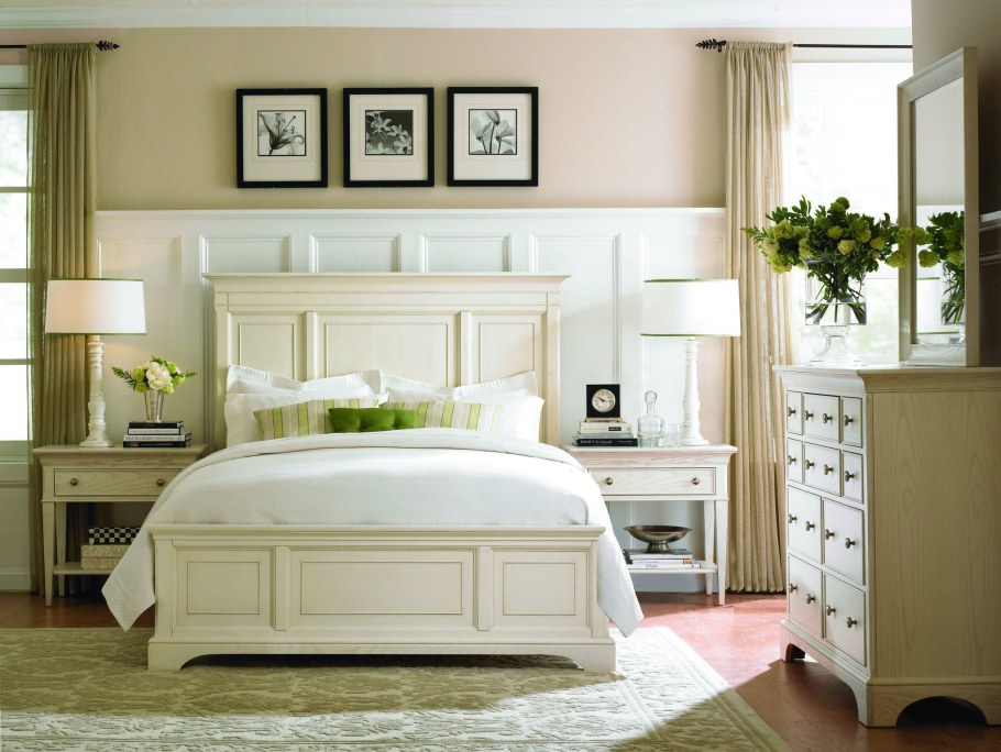 Спальня слоновая кость