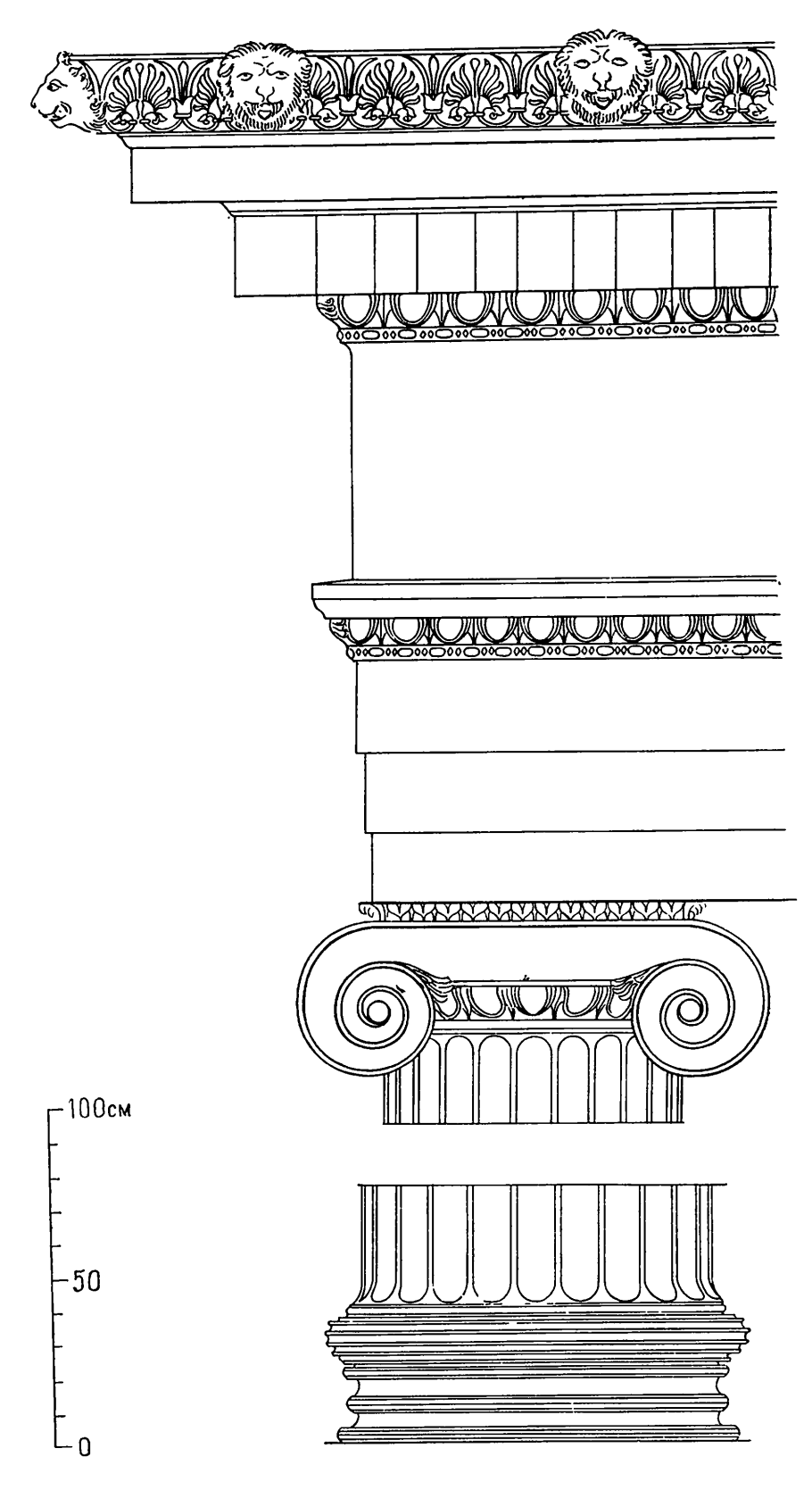 Карниз фриз архитрав антаблемент