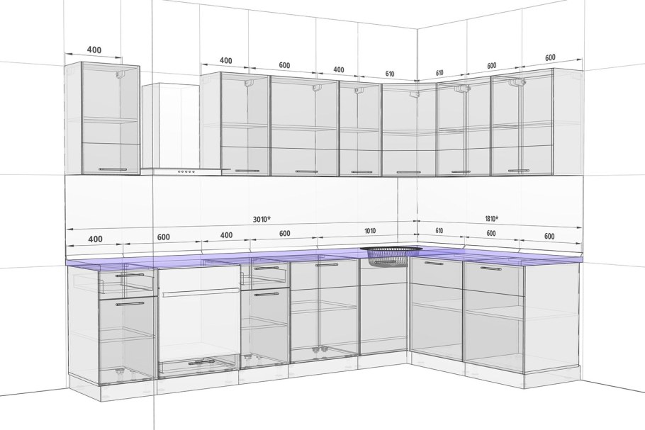 Кухня Велес модули
