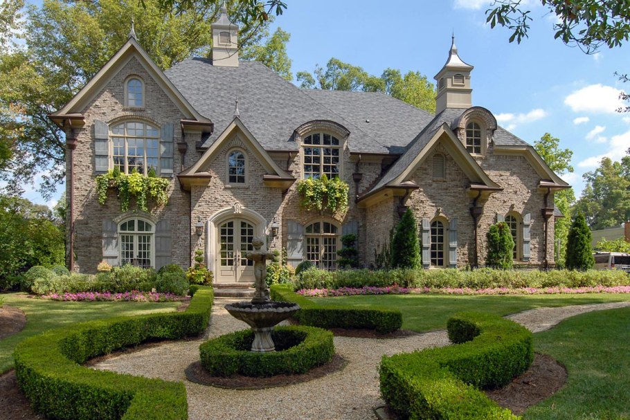 Английские домики с садом каменный Джейн Остен