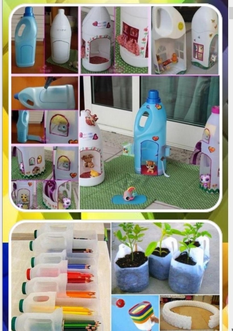 Поделки из пластиковых бутылок